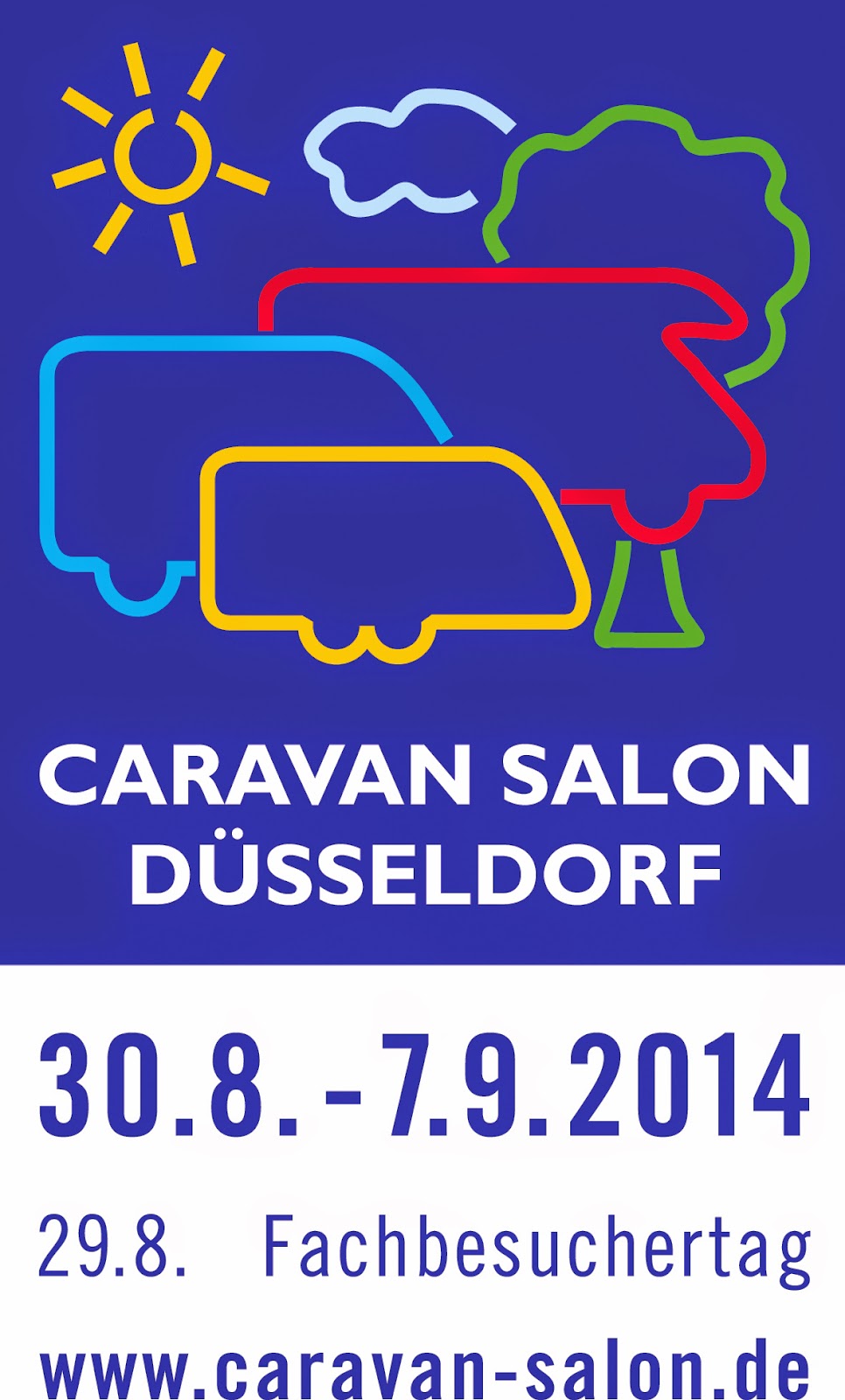 CARAVAN SALON Düsseldorf vom 30.8. - 7.9.2014