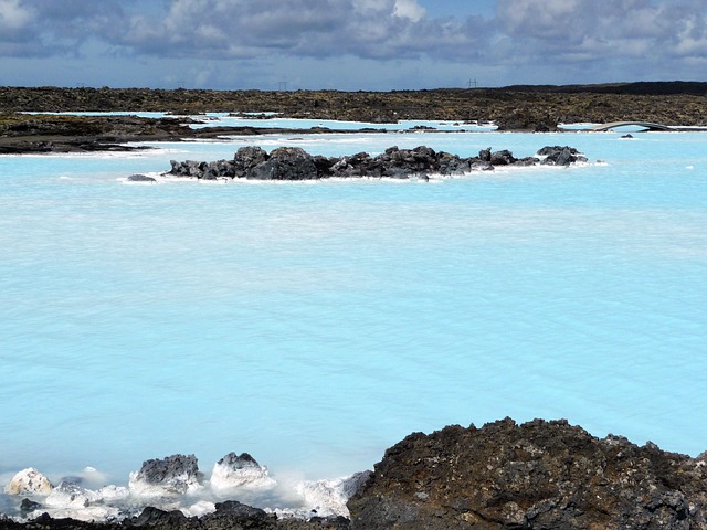 Blaue Lagune auf Island