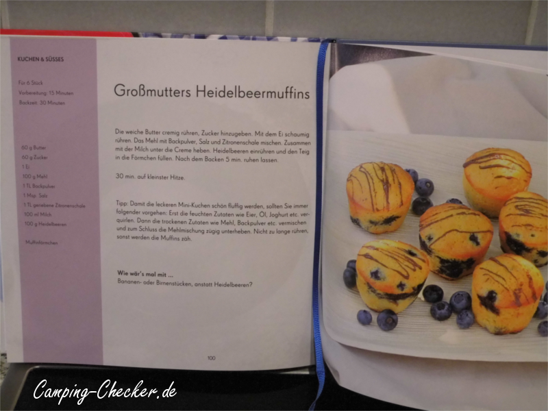 Rezept für leckere Heidelbeermuffins