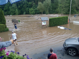 Hochwasser Campingplatz Südeifel
